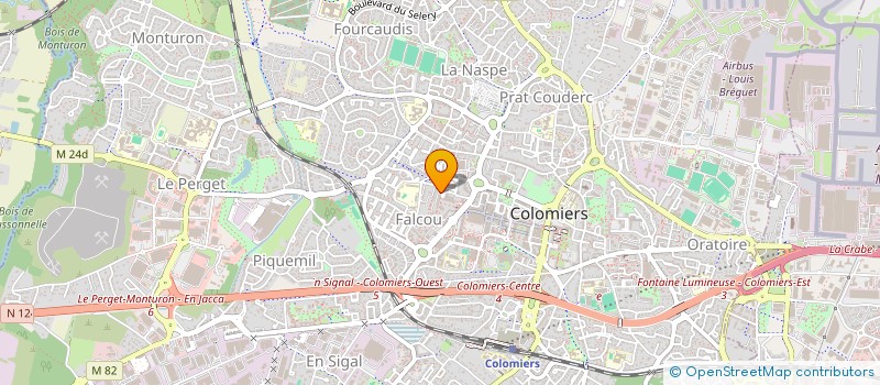 localisation de l'entreprise MONSIEUR ZAKARIA OURHALM à COLOMIERS