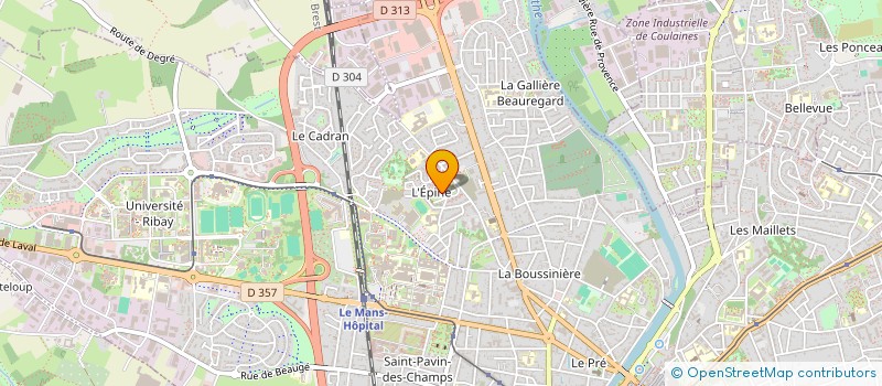 localisation de l'entreprise MONSIEUR ZAKARIA RABAI  LE MANS