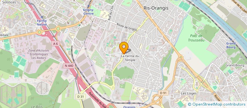 localisation de l'entreprise MONSIEUR ZAKARIA RAFAI à RIS-ORANGIS