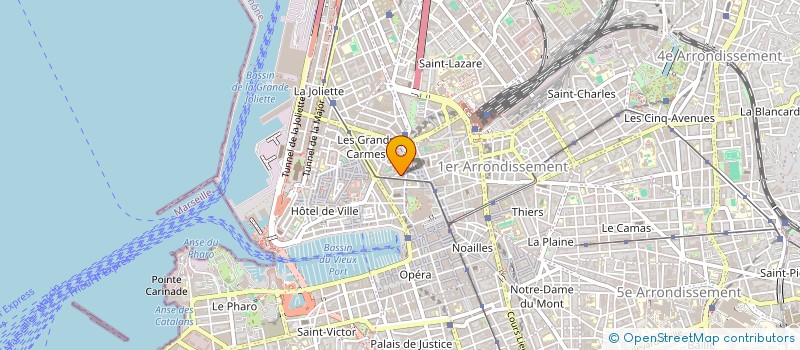 localisation de l'entreprise MONSIEUR ZAKARIA REBIDJ à MARSEILLE