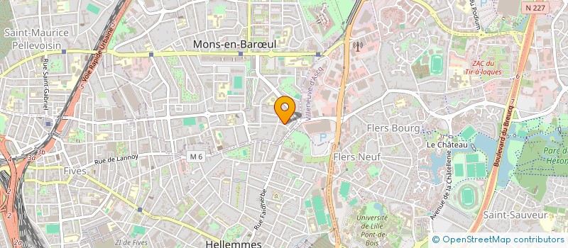 localisation de l'entreprise MONSIEUR ZAKARIA SAHRI  MONS-EN-BARUL