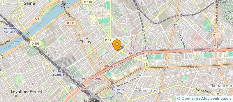 localisation de l'entreprise MONSIEUR ZAKARIA SAMASSA à CLICHY