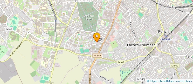 localisation de l'entreprise MONSIEUR ZAKARIA SEYAH  LILLE