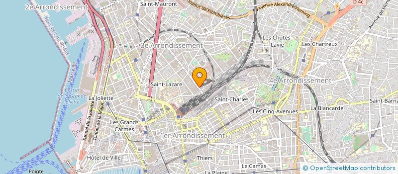 localisation de l'entreprise MONSIEUR ZAKARIA SIRAT  MARSEILLE