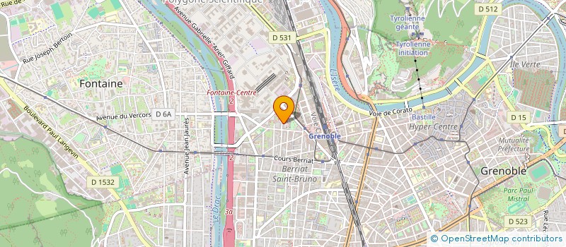 localisation de l'entreprise MONSIEUR ZAKARIA SLIMANI à GRENOBLE