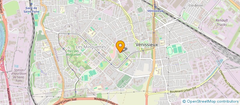 localisation de l'entreprise MONSIEUR ZAKARIA SOUDJA  VENISSIEUX