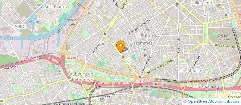 localisation de l'entreprise MONSIEUR ZAKARIA SOULIMANE  LILLE