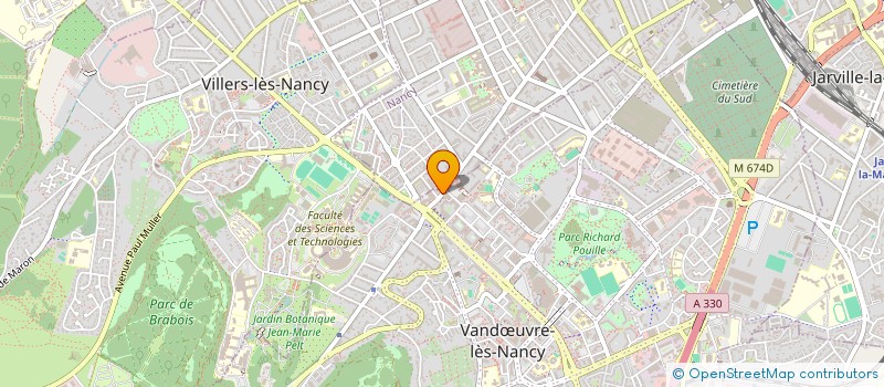 localisation de l'entreprise MONSIEUR ZAKARIA SRAHNA  VANDUVRE-LES-NANCY