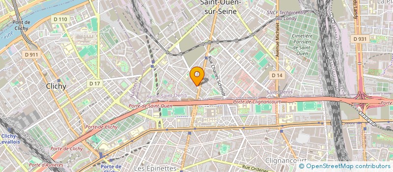 localisation de l'entreprise MONSIEUR ZAKARIA TADLAOUI à SAINT-OUEN-SUR-SEINE