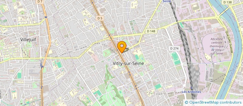localisation de l'entreprise MONSIEUR ZAKARIA TAHRI à VITRY-SUR-SEINE