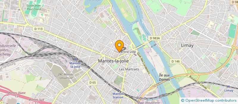 localisation de l'entreprise MONSIEUR ZAKARIA TAOUBANI  MANTES-LA-JOLIE