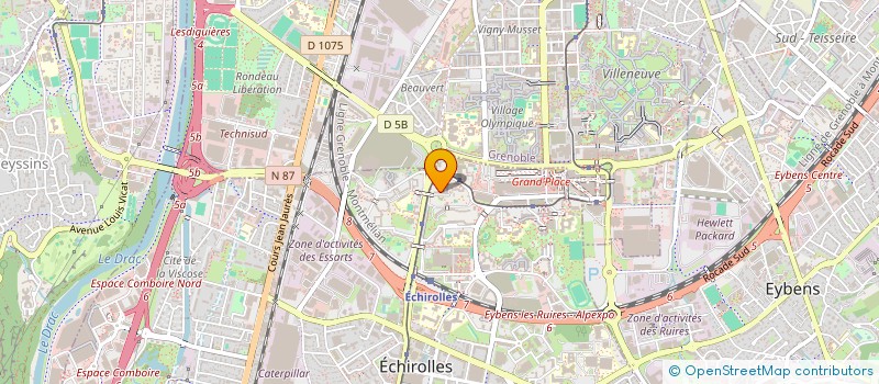 localisation de l'entreprise MONSIEUR ZAKARIA TAZGHAT à ECHIROLLES