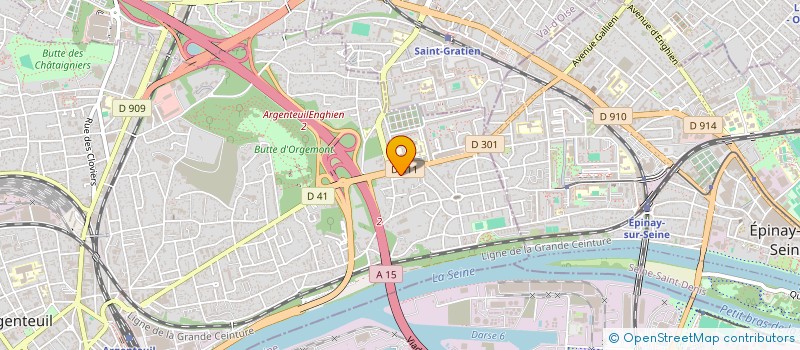 localisation de l'entreprise MONSIEUR ZAKARIA TOUEL  ARGENTEUIL