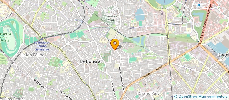 localisation de l'entreprise MONSIEUR ZAKARIA TOUTAOUI à LE BOUSCAT