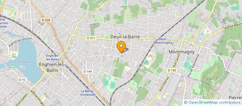 localisation de l'entreprise MONSIEUR ZAKARIA YAHIA  DEUIL-LA-BARRE