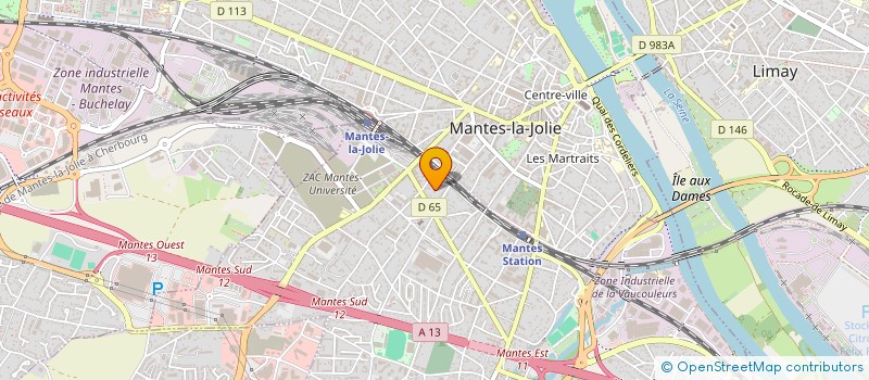 localisation de l'entreprise MONSIEUR ZAKARIA YAJJOU  MANTES-LA-VILLE