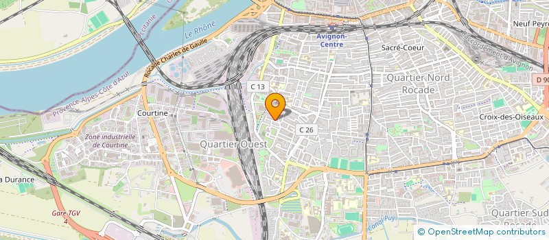 localisation de l'entreprise MONSIEUR ZAKARIA YAQOUB MUSTAFA  AVIGNON