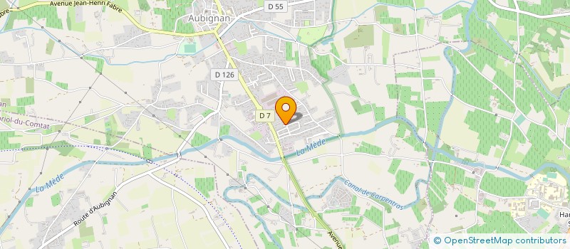 localisation de l'entreprise MONSIEUR ZAKARIA ZEROUALI  AUBIGNAN