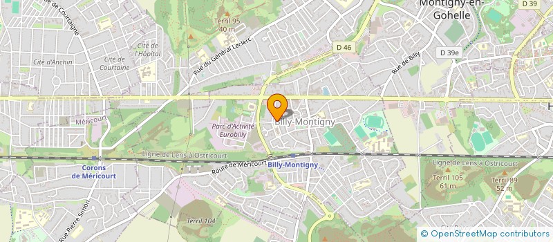 localisation de l'entreprise MONSIEUR ZAKARIA ZERROUKI  BILLY-MONTIGNY