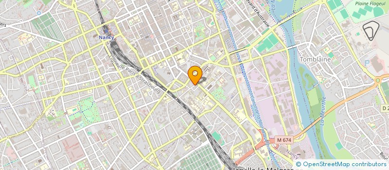 localisation de l'entreprise MONSIEUR ZAKARIAA BATAH  NANCY