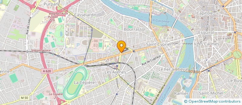 localisation de l'entreprise MONSIEUR ZAKARIAE EDDAIRI  TOULOUSE