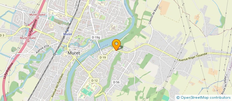 localisation de l'entreprise MONSIEUR ZAKARIAE HAJIR  MURET