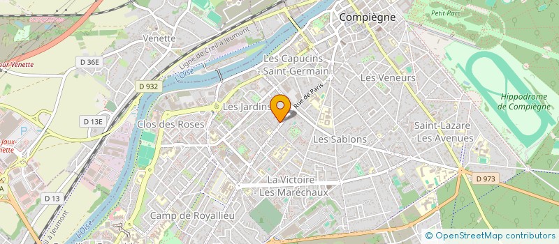localisation de l'entreprise MONSIEUR ZAKARIAE TAIBI à COMPIEGNE