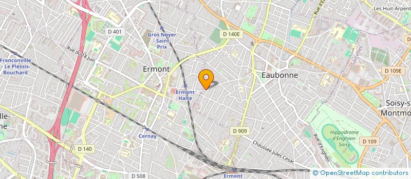 localisation de l'entreprise MONSIEUR ZAKARIAMAROC AKACHAR à EAUBONNE