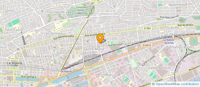 localisation de l'entreprise MONSIEUR ZAKARIE IBRAHIM AHMED à LE HAVRE