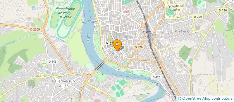 localisation de l'entreprise MONSIEUR ZAKARIYA AABBOU à VICHY