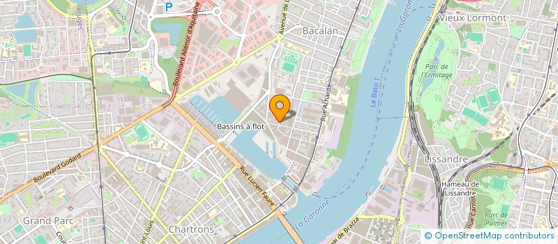 localisation de l'entreprise MONSIEUR ZAKARIYA BENJEBARA  BORDEAUX