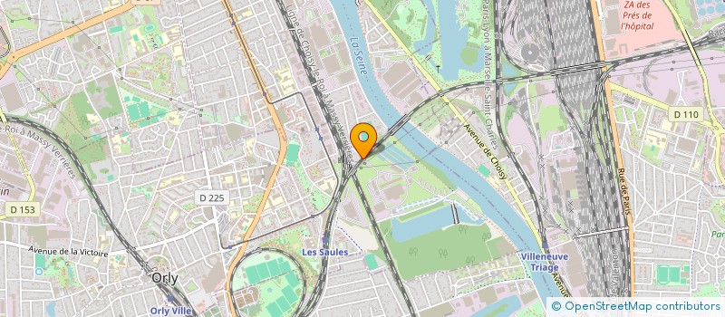 localisation de l'entreprise MONSIEUR ZAKARIYA CAMILLERI  CHOISY-LE-ROI