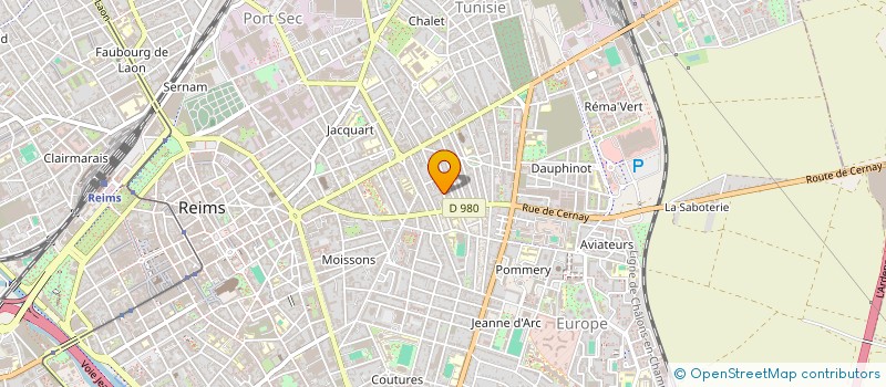 localisation de l'entreprise MONSIEUR ZAKARIYA CHEKHAR  REIMS