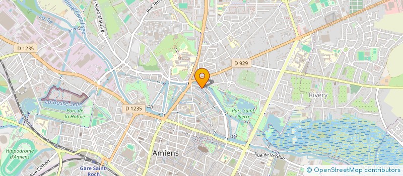 localisation de l'entreprise MONSIEUR ZAKARIYA N'DOYE  AMIENS