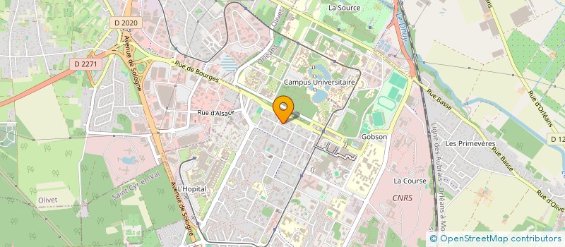 localisation de l'entreprise MONSIEUR ZAKARIYA RAOUDI à ORLEANS