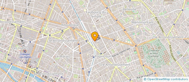 localisation de l'entreprise MONSIEUR ZAKARIYA REZOK  PARIS