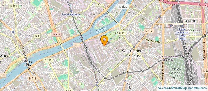 localisation de l'entreprise MONSIEUR ZAKARIYA SHEKH à SAINT-OUEN-SUR-SEINE