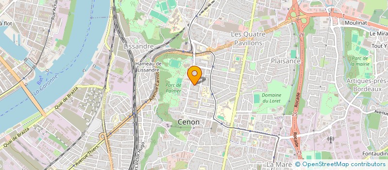 localisation de l'entreprise MONSIEUR ZAKARIYAE KHOUKHI à CENON