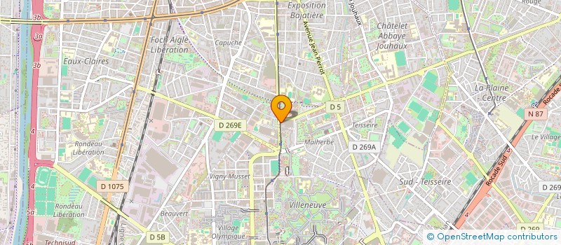 localisation de l'entreprise MONSIEUR ZAKARIYE MOGE SUGE  GRENOBLE