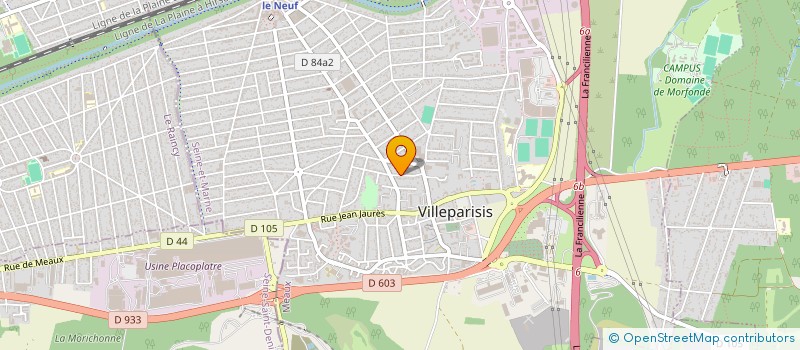 localisation de l'entreprise MONSIEUR ZAKARY BELKACEM à VILLEPARISIS