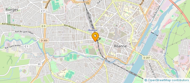 localisation de l'entreprise MONSIEUR ZAKARY BENMERZOUG  ROANNE