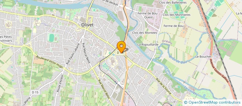 localisation de l'entreprise MONSIEUR ZAKARY JLAIEL à OLIVET