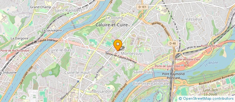 localisation de l'entreprise MONSIEUR ZAKARY MOUSSALEM  CALUIRE-ET-CUIRE