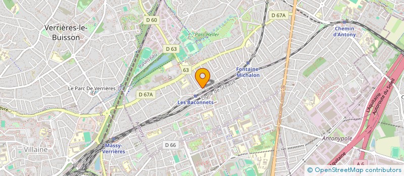 localisation de l'entreprise MONSIEUR ZAKARY TAMOUNEIT à ANTONY