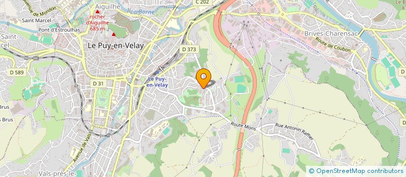 localisation de l'entreprise MONSIEUR ZAKARYA ALI EL OUAHED  LE PUY-EN-VELAY