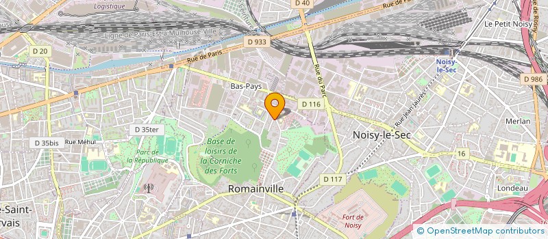 localisation de l'entreprise MONSIEUR ZAKARYA BAICHOU à ROMAINVILLE