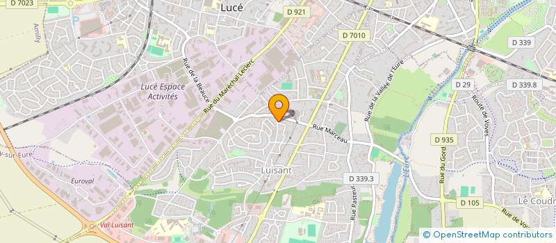 localisation de l'entreprise MONSIEUR ZAKARYA BENAISSAA à LUISANT