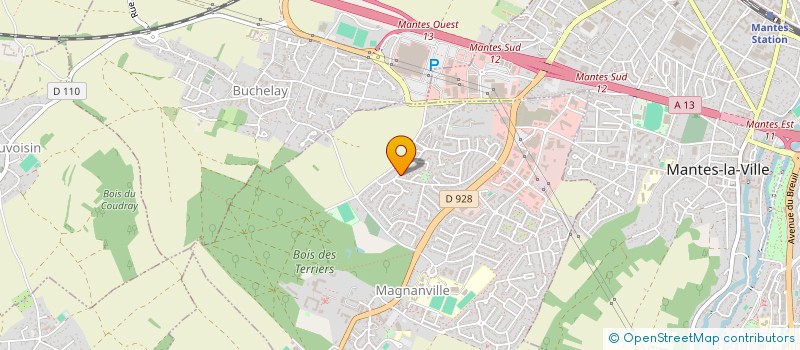 localisation de l'entreprise MONSIEUR ZAKARYA BENZAHRA  MAGNANVILLE