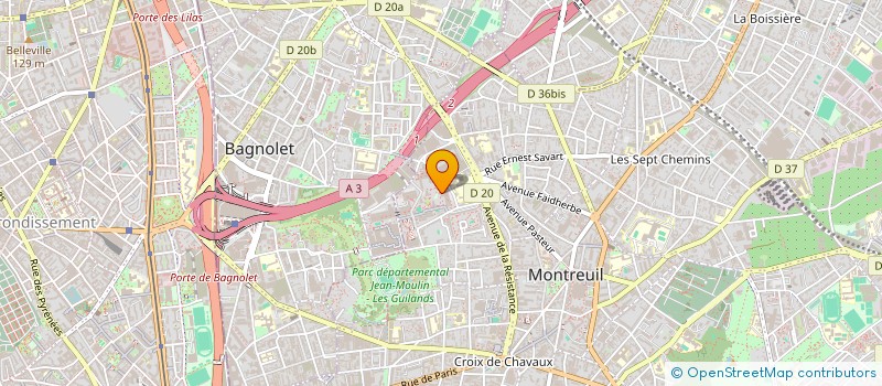 localisation de l'entreprise MONSIEUR ZAKARYA HAREK à MONTREUIL
