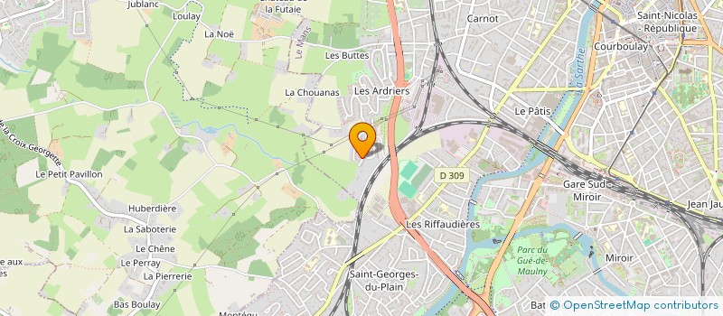 localisation de l'entreprise MONSIEUR ZAKARYA OUTMOUMANE  LE MANS